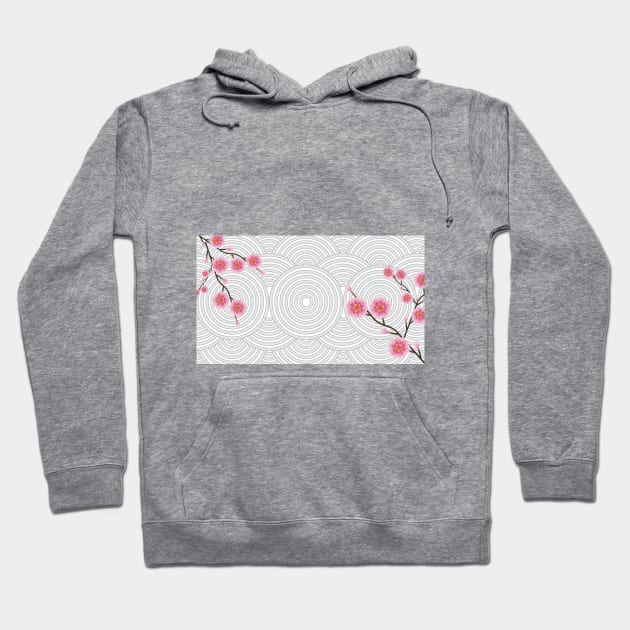 Sakura Cherry blos som Hoodie by SQartsSection